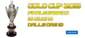 Finali Gold Cup 2018, le dirette streaming delle due finali