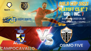 <strong>Ottavi Playoff 5: L’Osimo Five elimina il Campocavallo!</strong>