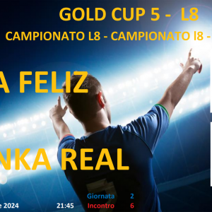 Gold Cup 5 Lega 2: Trinka Real, partenza super