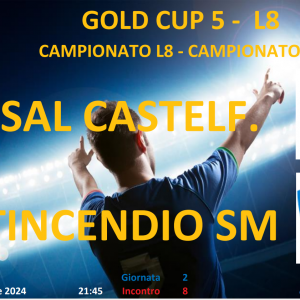 Gold Cup 5 Lega 1: Il Futsal Castelfidardo la sfanga nel finale!