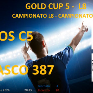 Gold Cup 5 Lega 1: Il Kleos vince ed è primo in solitaria!