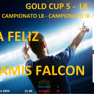 Gold Cup 5 Lega 2: La Dinamis Falconara ritorna a viaggiare!