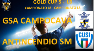 <strong>GC 5 Lega 1: Una super Antincendio SM sgambetta la Gsa Campocavallo!</strong>