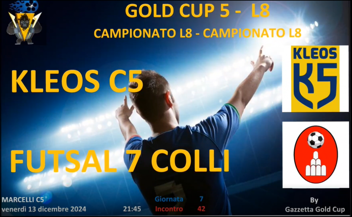 Gold Cup 5 Lega 1: Il Kleos vince e torna in vetta