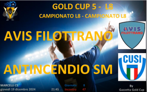 <strong>Gold Cup 5 Lega 1: L’Avis Filottrano vince e va in testa!</strong>
