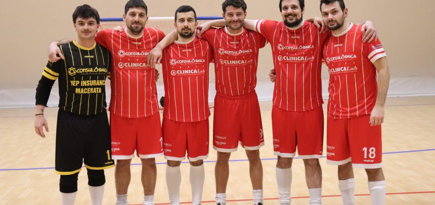 La Consulchimica Reds “tiene botta” e poi va a vincere